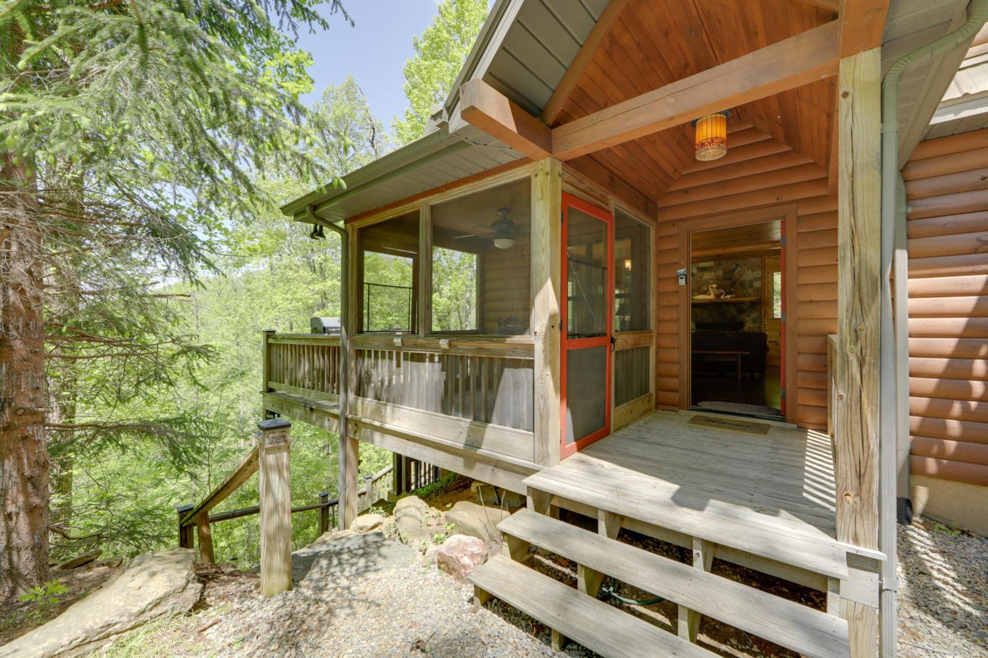 Bryson City Cabin With Hot Tub And Mountain Views! Exteriér fotografie