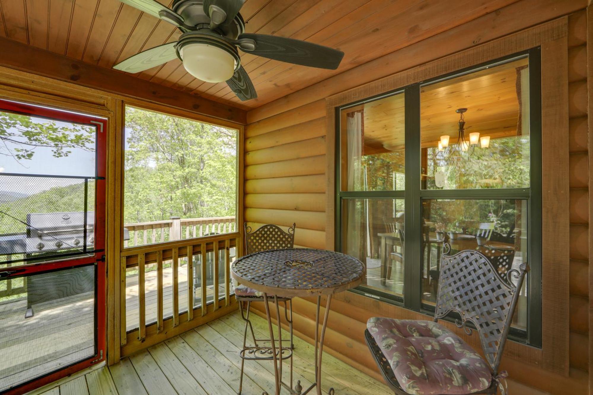 Bryson City Cabin With Hot Tub And Mountain Views! Exteriér fotografie